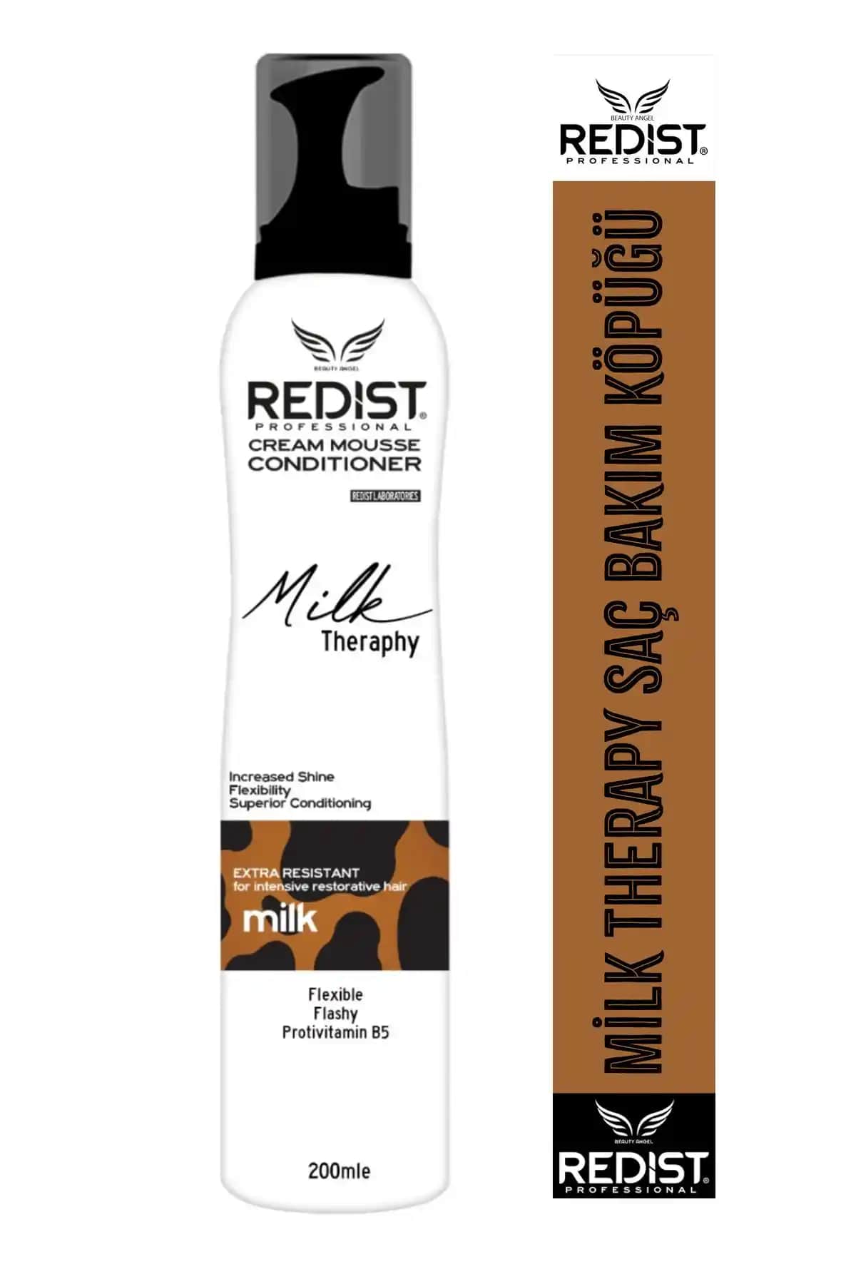 Redist Milk Therapy Saç Köpüğü: Doğal İçeriklerle Hacim ve Parlaklık Sağlayan Bakım Ürünü