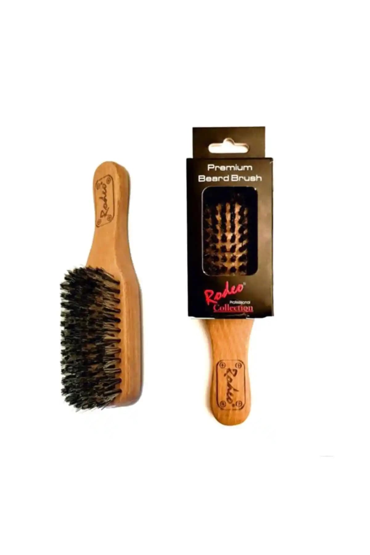 RODEO Premium Sakal Tarama Fırçası: Türkiye Menşeli, Dayanıklı ve Kullanışlı Sakal ve Saç Bakım Ürünü