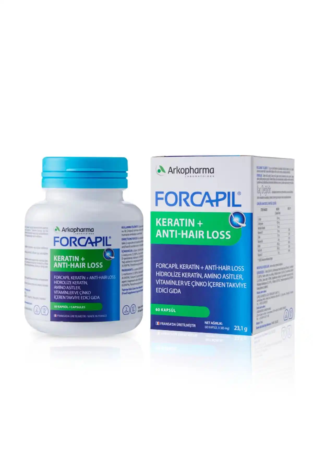 Saç Dökülmesine Karşı Güçlendirici Forcapil Keratin Anti Hair Loss Ürünü