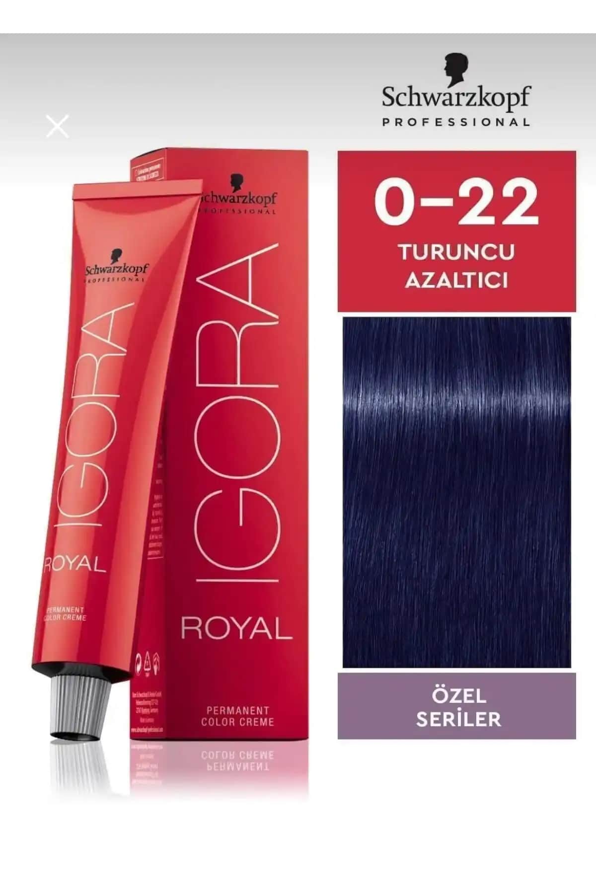 2025'te Schwarzkopf Igora Royal 0.22 ile Turuncu Tonlara Son Verin