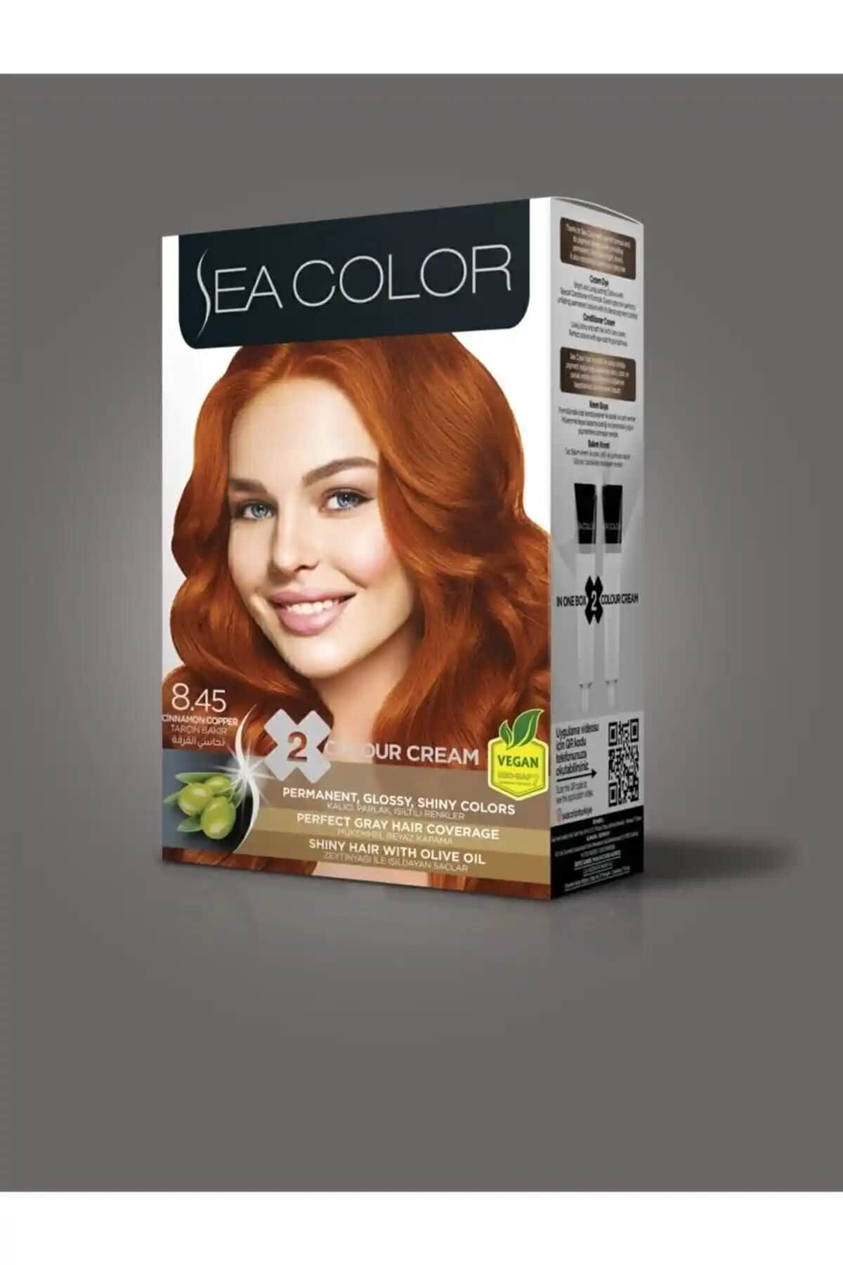 2025'te Sea Color 8/45 Tarçın Bakır ile Saçlarınızda Canlılık Patlaması