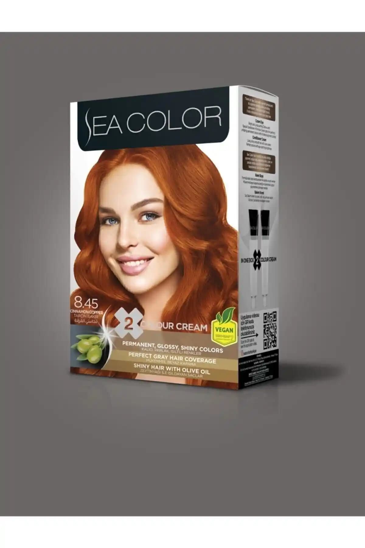 2025'te Sea Color 8/45 Tarçın Bakır ile Saçlarınızda Canlılık Patlaması