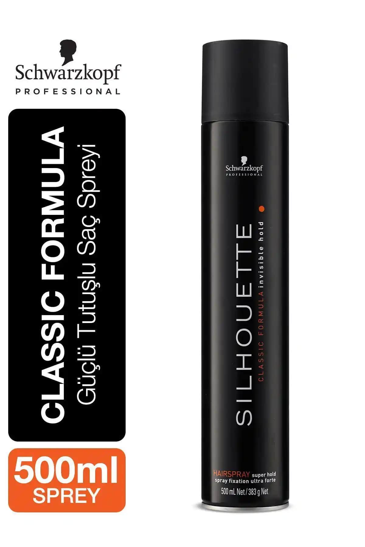 Silhouette Süper Tutucu Kalıcı Saç Spreyi: Güçlü ve Doğal Saç Stili İçin Mükemmel Çözüm