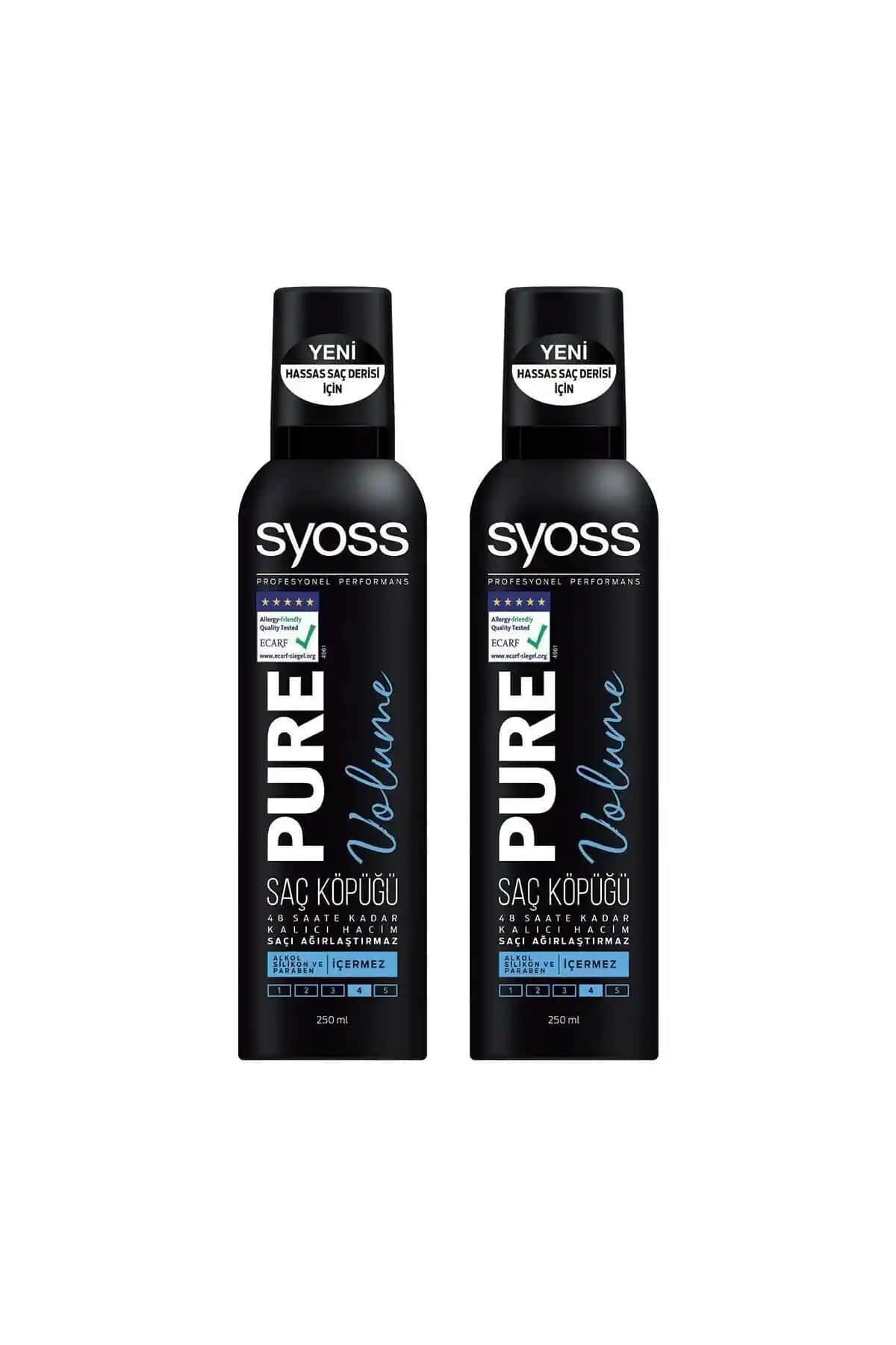 Syoss Pure Volume Saç Köpüğü: Doğal ve Hacimli Saçlar İçin En İyi Çözüm