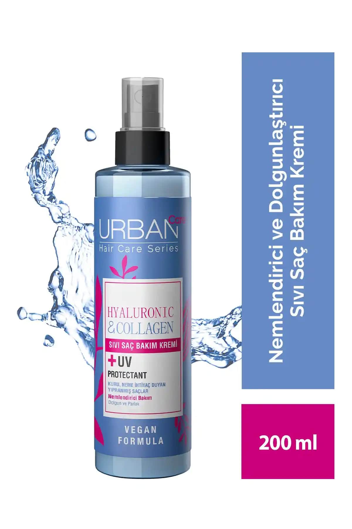 Urban Care Hyaluronik Asit ve Kolajen ile Kuru ve Yıpranmış Saçlar İçin Güçlendirici Bakım Kremi
