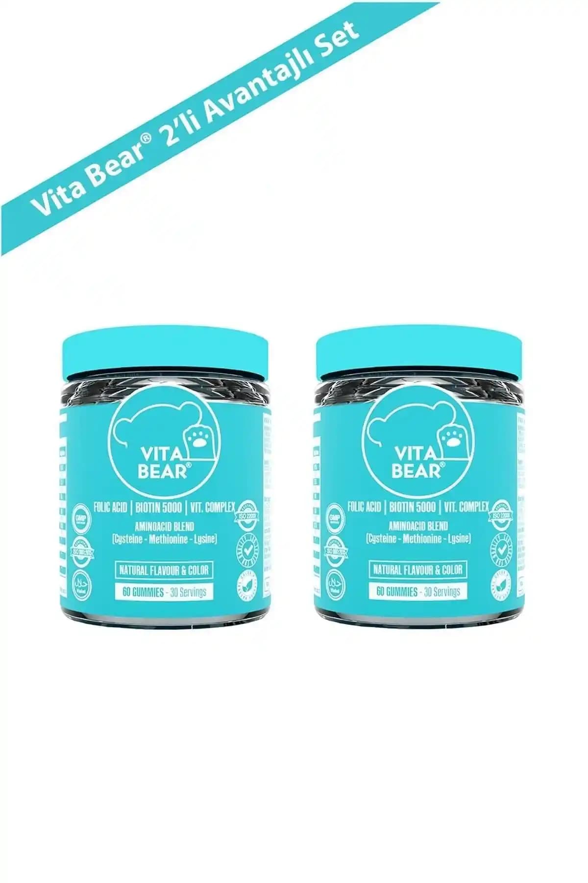 Vita Bear Strong Hair Gummy Vitamin: Saç, Tırnak ve Cilt Sağlığı İçin Güçlü Destek