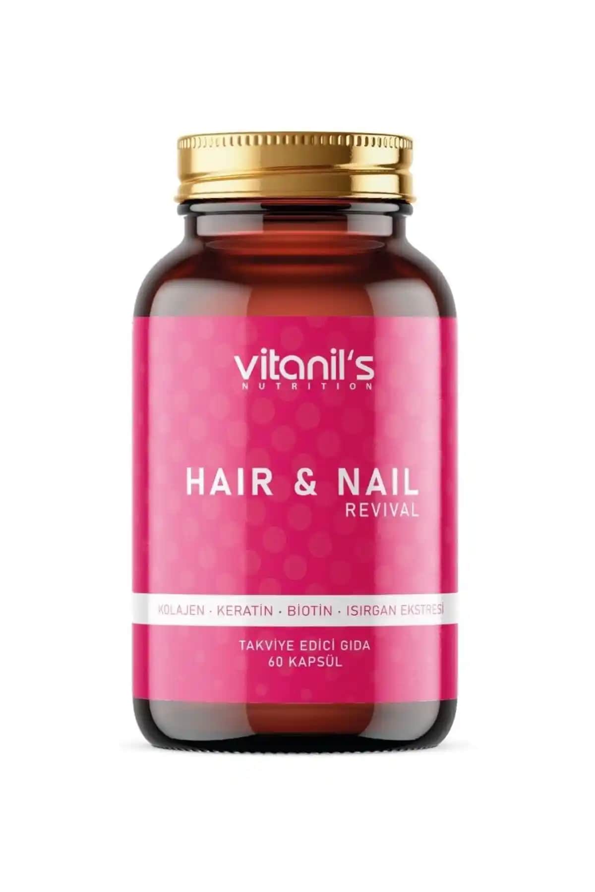 Vitanil Hair & Nail Kapsülleri ile Saç ve Tırnak Sağlığını Güçlendirin