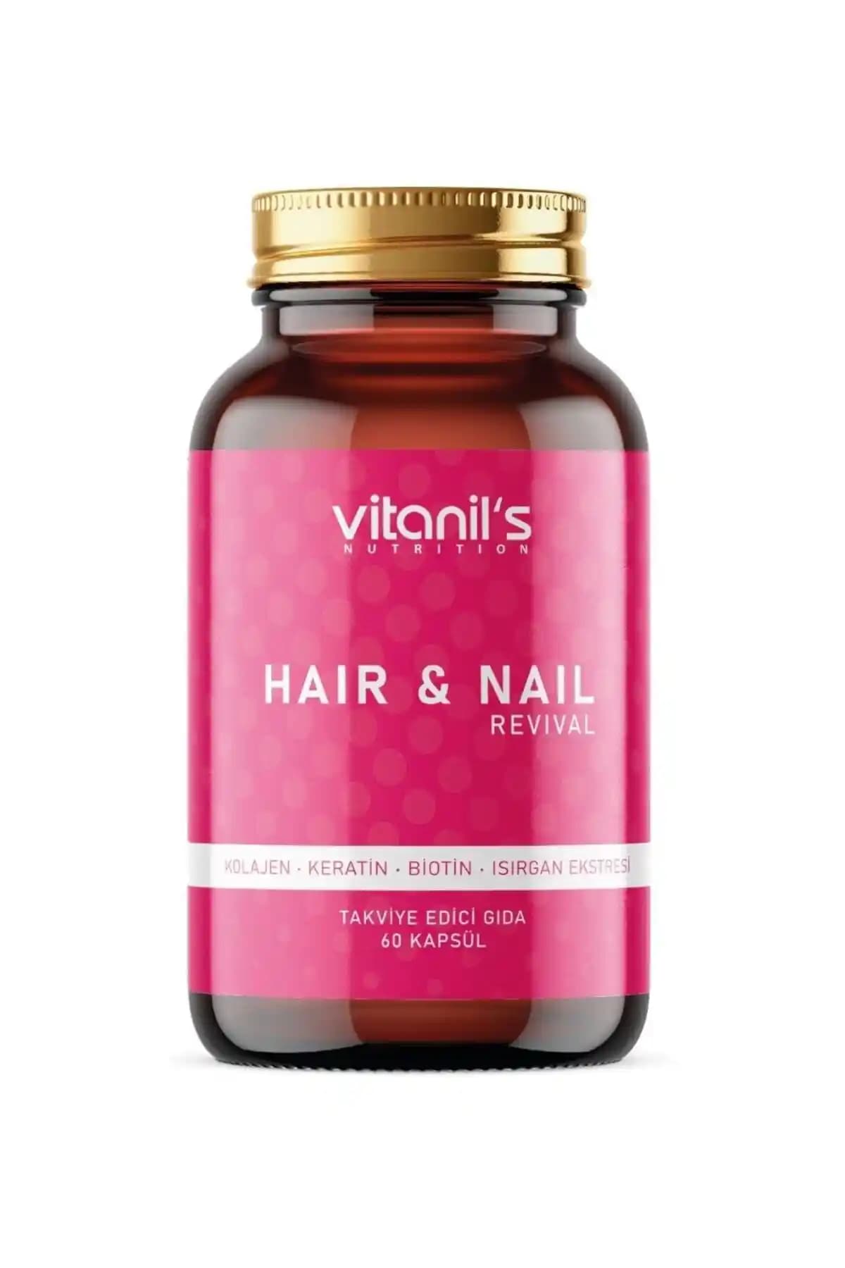 Vitanil Hair & Nail Kapsülleri ile Saç ve Tırnak Sağlığını Güçlendirin