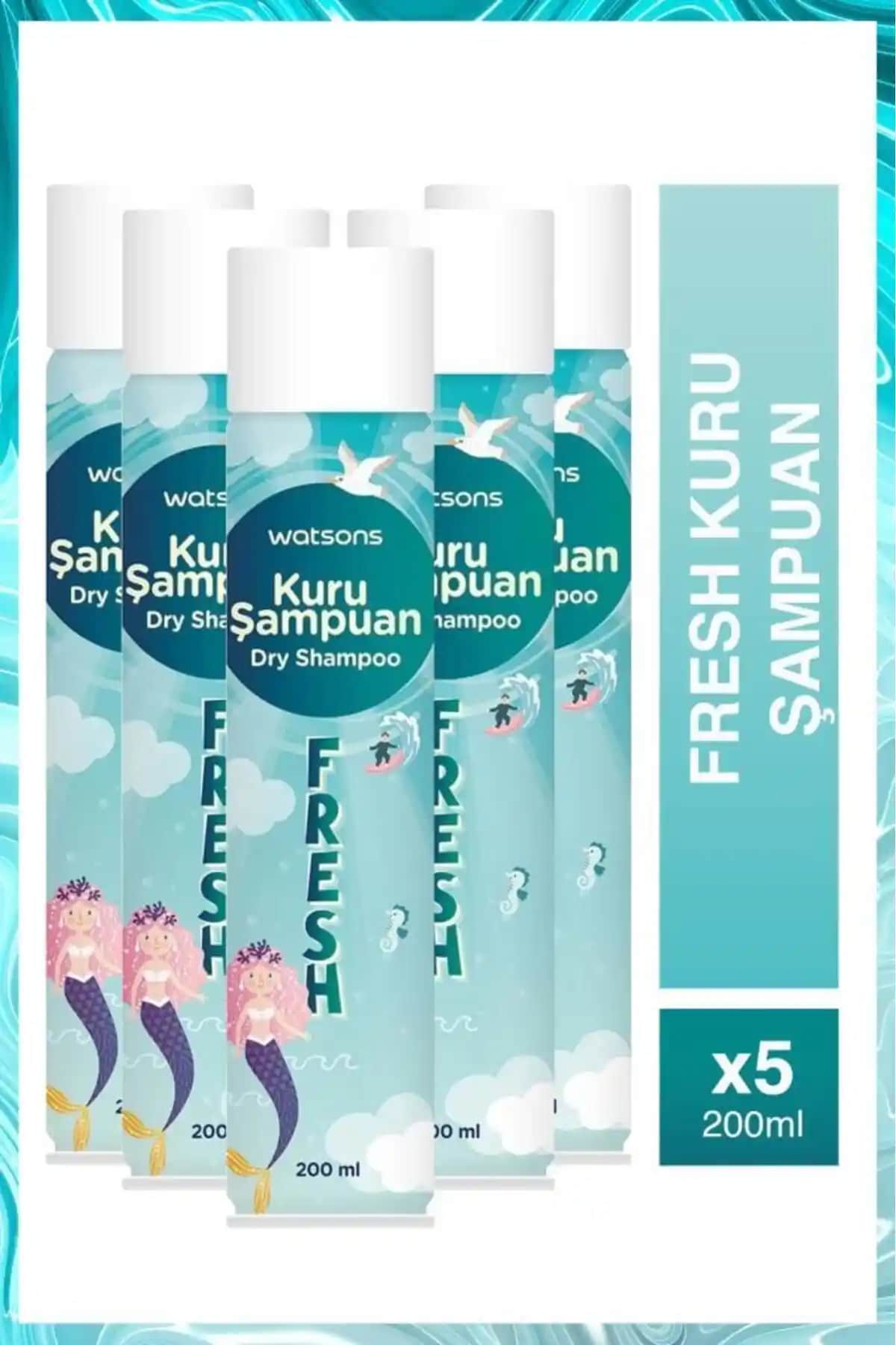 Watsons Fresh Kuru Şampuan: Hızlı Temizlik ve Hacim Kazandıran Günlük Saç Bakımı Ürünü