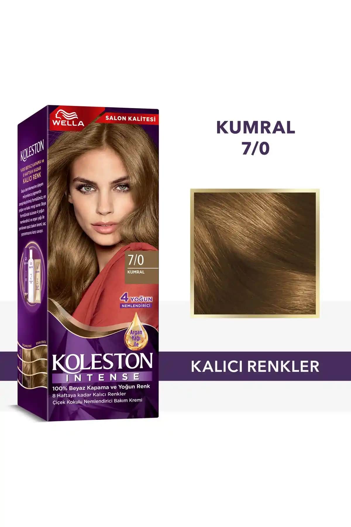 Wella Koleston Intense 7/0 Kumral Saç Boyası: Kalıcı ve Doğal Renk Sağlayan Ürün