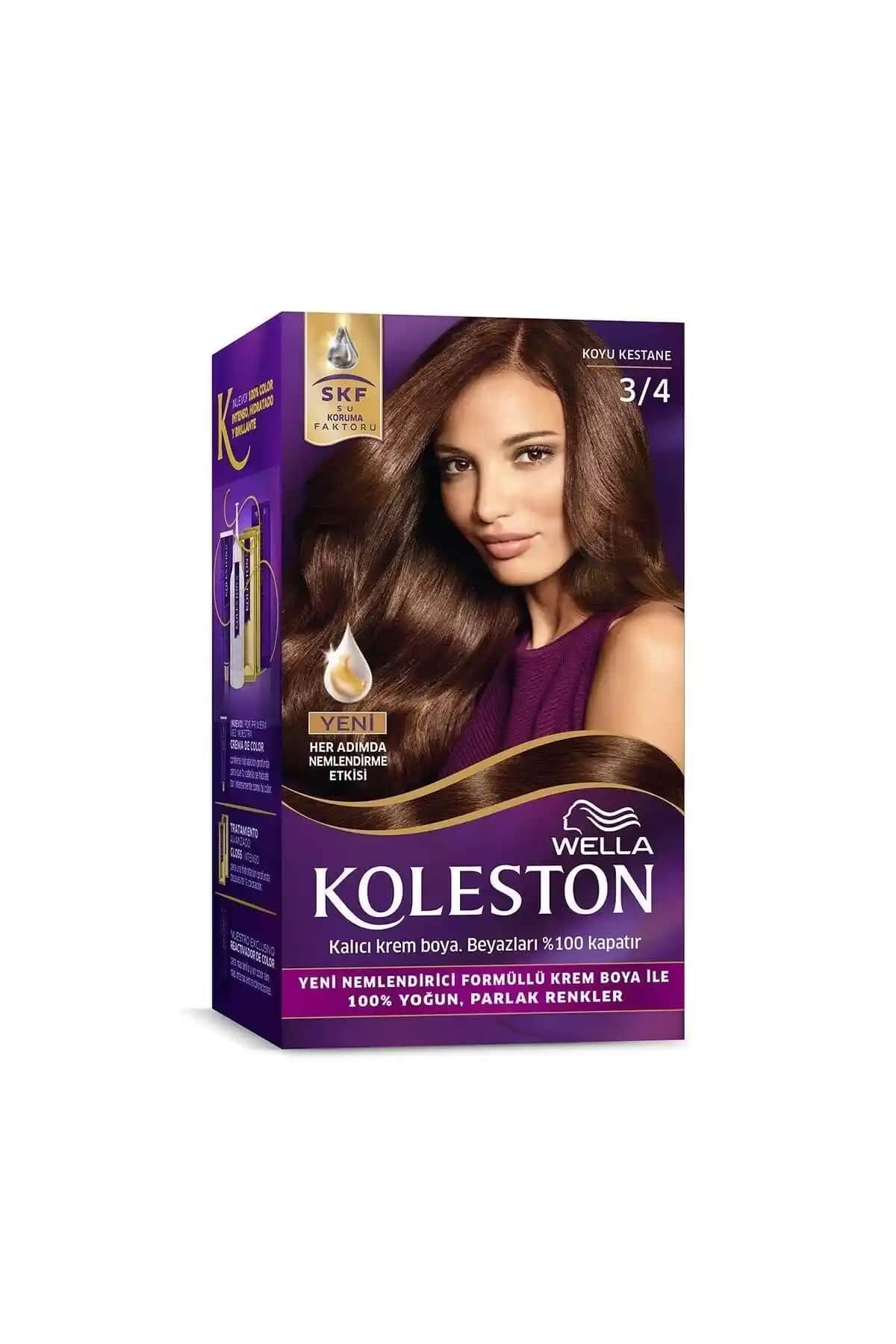 Wella Koleston Kit Koyu Kestane Saç Boyası Profesyonel ve Kalıcı Renk Deneyimi
