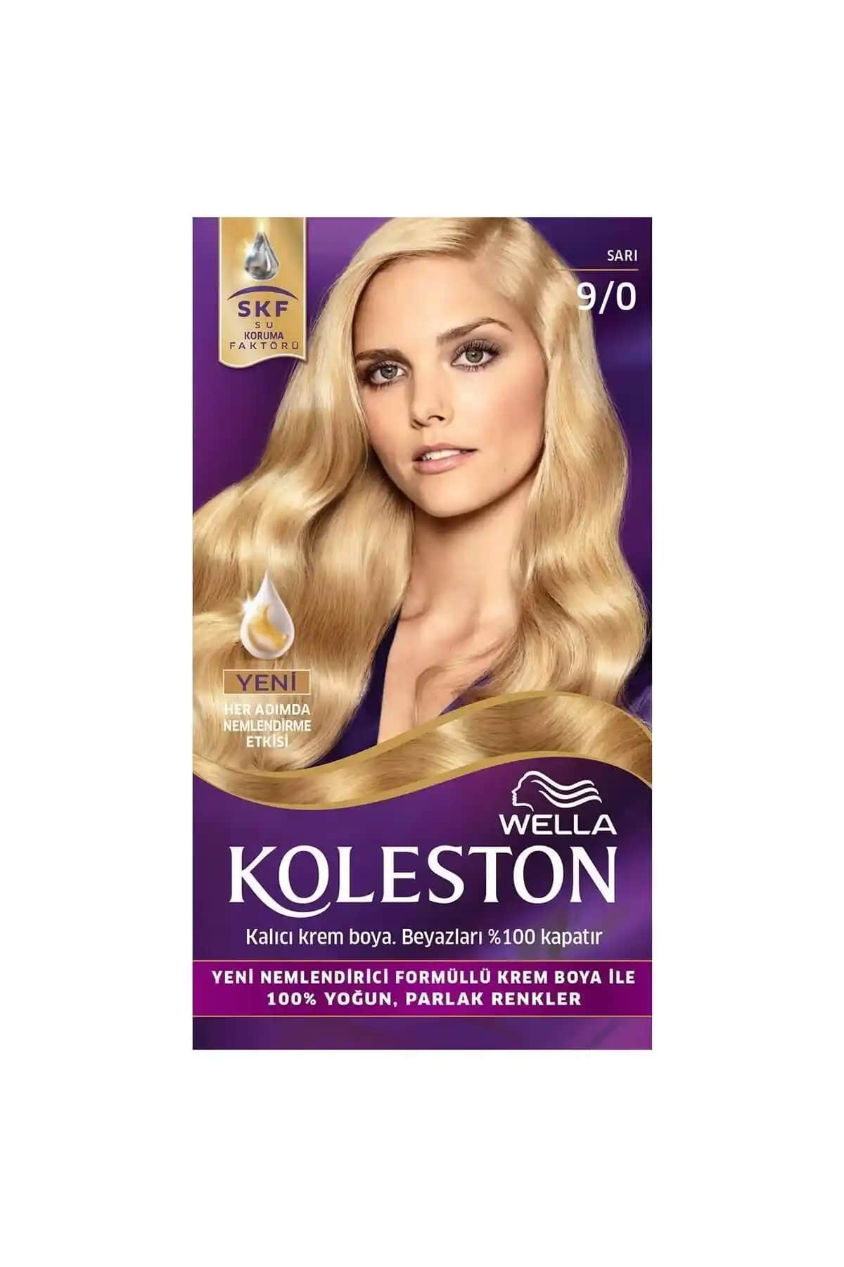 Wella Koleston Kit Saç Boyası 9/0 Sarı: Parlak ve Kalıcı Sarı Renk İçin Güvenilir Tercih