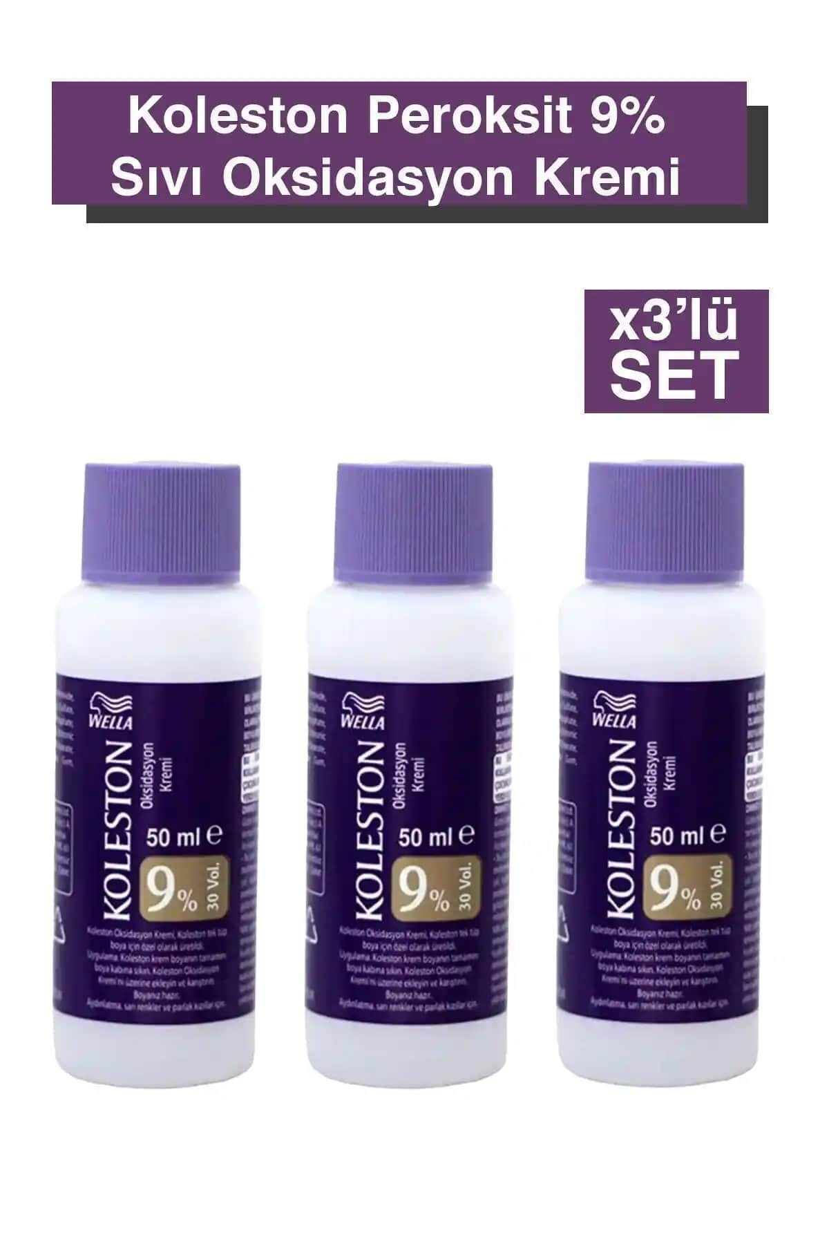 Wella Koleston Peroksit 9% Sıvı Oksidasyon Kremi ile Güçlü ve Kalıcı Saç Boyama Çözümü