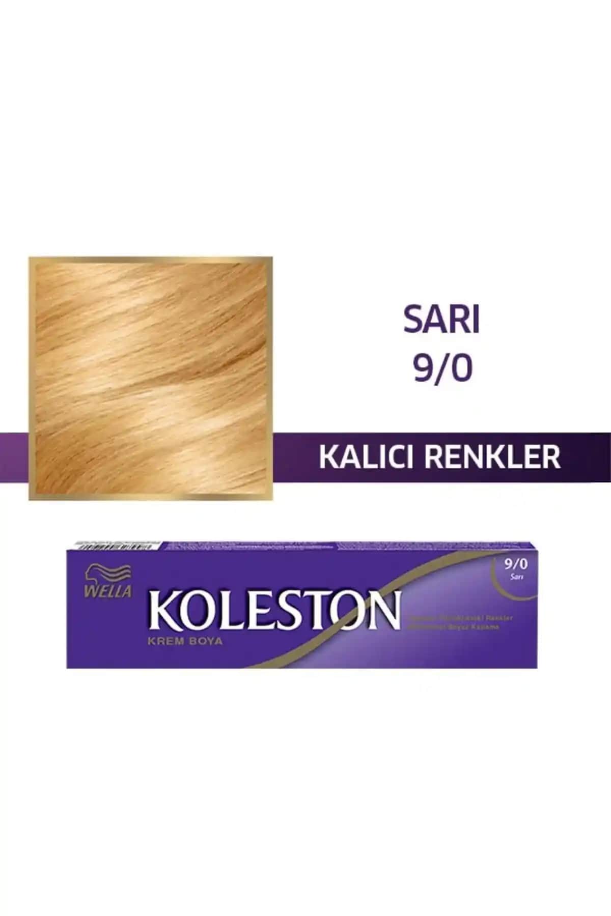 Wella Koleston Tekli Sarı Saç Boyası Kalıcı ve Güçlü Renkler İçin Uygun Seçenek