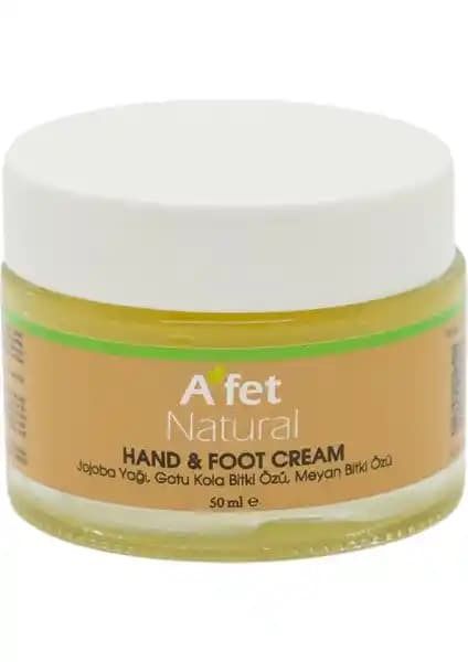 A'fet Doğal El ve Ayak Kremi: Nemlendirme ve Yenileme İçin En İyi Çözüm