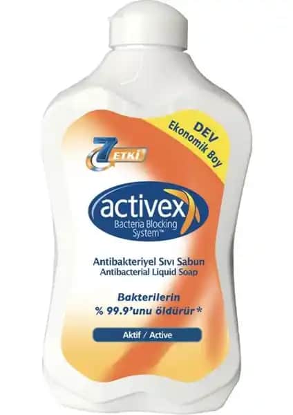 Activex Aktif Antibakteriyel Sıvı Sabun: Güvenli ve Etkili Hijyen Çözümü