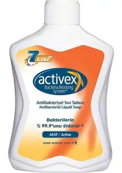 Activex Antibakteriyel Sıvı Sabun Aktif 300 ml: Hijyen ve Ferahlık Sunan Güvenilir Temizlik Ürünü