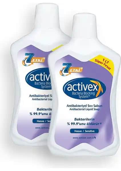 Activex Antibakteriyel Sıvı Sabun Hassas Koruma: Güvenli ve Cilt Dostu Temizlik Ürünü