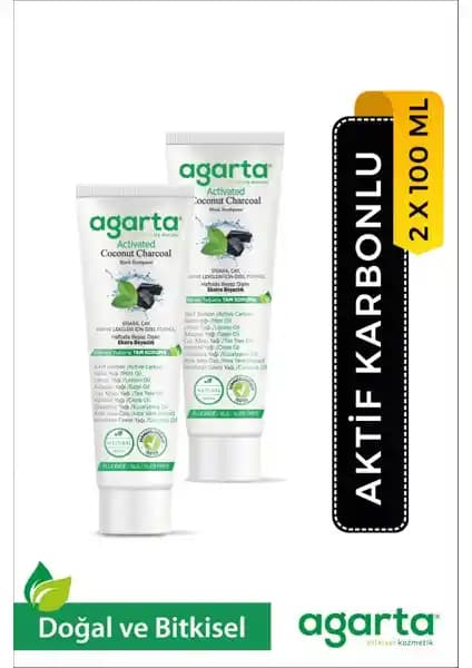 Agarta Aktif Karbonlu Diş Macunu: Doğal İçeriği ve Beyazlatıcı Etkisiyle Diş Sağlığını Destekler