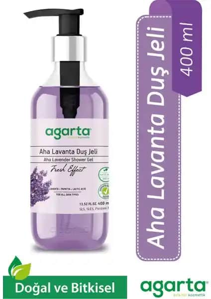 Agarta Doğal Aha Lavanta Duş Jeli: Doğal İçeriklerle Ferahlatıcı ve Nemlendirici Temizlik