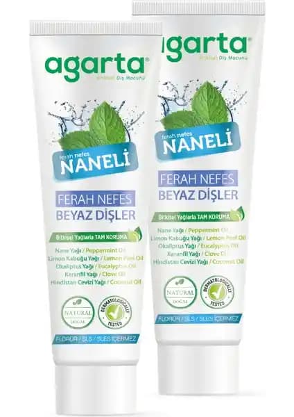 Agarta Doğal Naneli Florürsüz Ferah Nefes Diş Macunu Seti İncelemesi ve Kullanıcı Yorumları