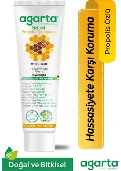 Agarta Doğal Propolis Diş Macunu: Hassasiyet ve Sağlık İçin Güvenilir Tercih