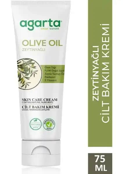 Agarta Doğal Zeytinyağlı Nemlendirici El ve Cilt Bakım Kremi - Doğal İçeriklerle Cilt Sağlığı