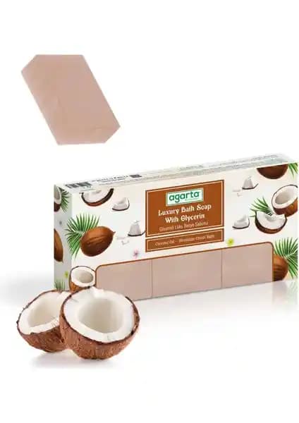 Agarta El Yapımı Doğal Hindistan Cevizi Sabunu: Cilt ve Saç Bakımında Doğal Çözüm