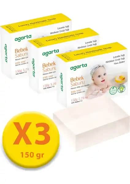 Agarta Göz Yakmayan Doğal Bebek Sabunu: Hassas Ciltler İçin Güvenli ve Doğal Temizlik Ürünü