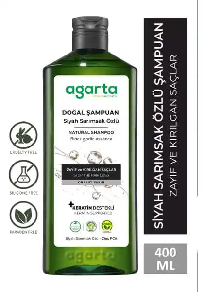Agarta Siyah Sarımsaklı Şampuan: Saç Sağlığını Destekleyen Doğal Bakım Ürünü