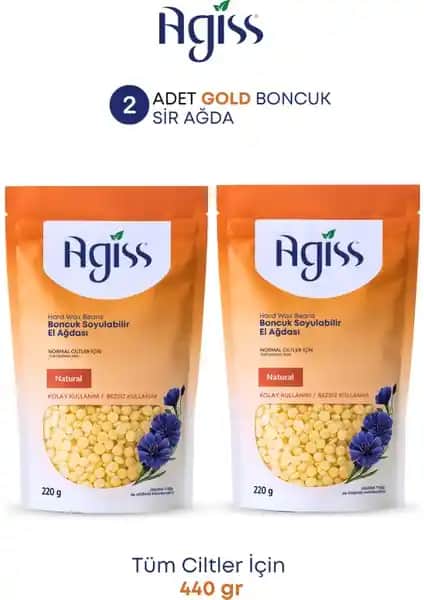 Agiss Boncuk Soyulabilir İnci El Ağdası: Doğal ve Kolay Epilasyon Çözümü