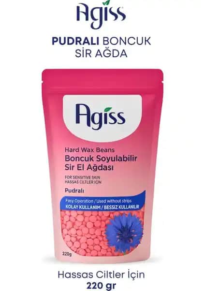 Agiss Boncuk Soyulabilir İnci El Ağdası: Hassas Ciltler İçin Etkili Epilasyon Çözümü