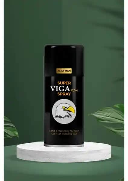 Alfa Man Vigga 50000 Sprey Erkekler İçin Güç ve Güven Artırıcı Doğal Bakım Ürünü