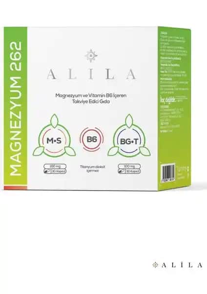 Alila Magnezyum ve Vitamin B6 Takviye Edici Gıda: Sağlık ve Enerji Destekleri