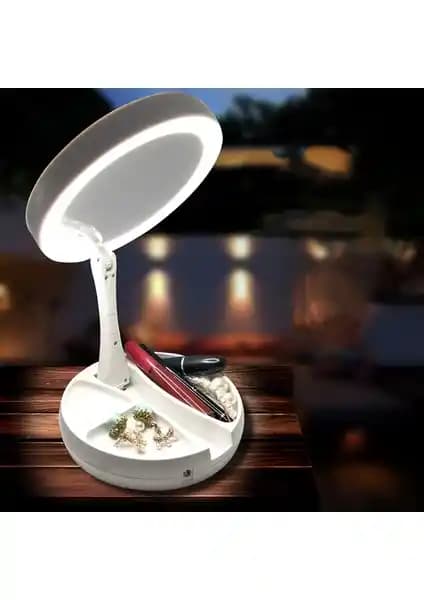 Anaway Shopping Işıklı Makyaj Aynası: Seyahat ve Günlük Kullanım İçin Çok Fonksiyonlu Güzellik Aynası