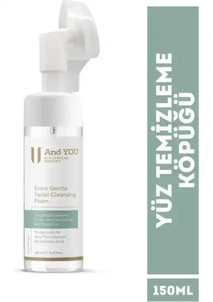 And You Yüz Temizleme Köpüğü: Doğal İçeriklerle Derinlemesine Temizlik ve Nem Sağlar