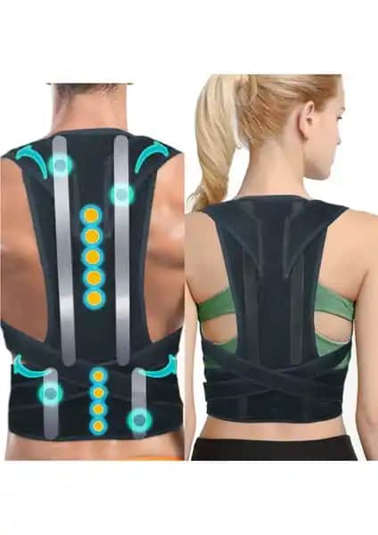 Ankaflex Yeni Nesil Kadın Erkek Duruş Korsesi Sağlam ve Çok Yönlü Duruş Desteği Çözümü