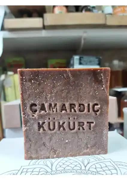 Aska Doğal El Yapımı Çam Ardıç Katranı Kükürt Sabunu Cilt ve Saç Sağlığı İçin