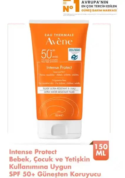 Avene Intense Protect SPF 50+ Hassas ve Kuru Ciltler İçin Günlük Güneş Koruyucu Ürün