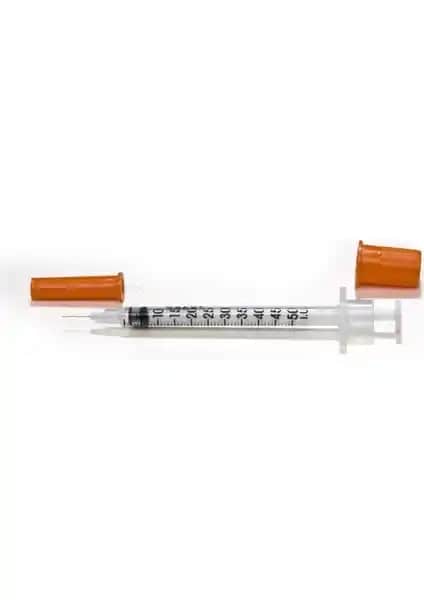 Ayset 70570 3 parçalık 0,5 ml Süper İnce İğne Enjektörü – Güvenli ve Konforlu Kullanım