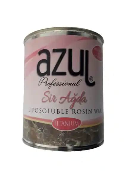 Azul Sir Ağda Konserve Titanyum 800 ml: Doğal ve Hassas Ciltler İçin Güvenli Ağda Çözümü