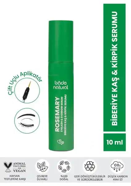 Bade Natural Biberiye Kaş ve Kirpik Serumu ile Doğal ve Güçlü Bakım Sağlayın