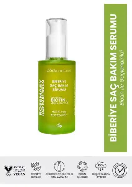Bade Natural Biberiye Yağı ve Biotin Complex ile Saçlarınızı Güçlendirin ve Yenileyin