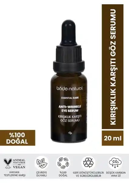 Bade Natural Göz Çevresi Bakım Serumu: Doğal ve Etkili Göz Bakım Çözümü