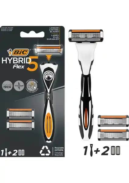 Bic Flex 5 Flex Erkek Tıraş Bıçağı Gelişmiş Teknoloji ve Konfor Sunar