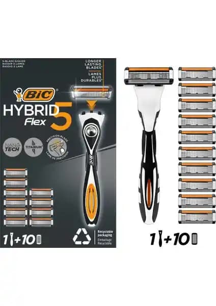 Bic Flex 5 Hybrid Tıraş Bıçağı Seti: Yüksek Teknoloji ve Konforuyla Erkekler İçin Üstün Tıraş Deneyimi