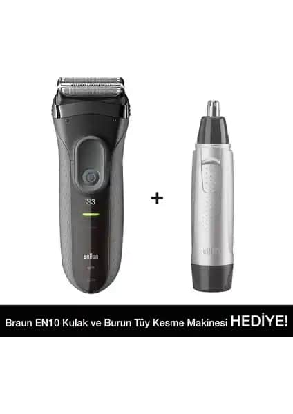 Braun 3 Seri 3000VS Tıraş Makinesi ve EN10 Kulak Burun Tüy Alma Cihazı Detaylı İnceleme