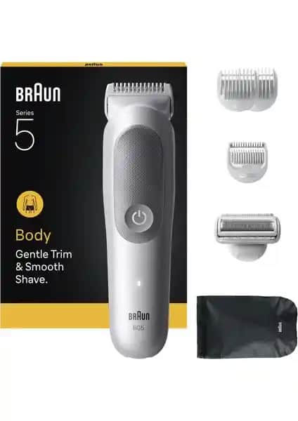 Braun Series 5 Vücut Tıraş Makinesi: Güçlü, Güvenli ve Çok Fonksiyonlu Tasarım