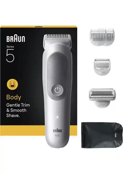 Braun Series 5 Vücut Tıraş Makinesi: Güçlü, Güvenli ve Çok Fonksiyonlu Tasarım