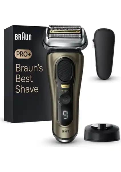 Braun Series 9 Pro+ 9519S Elektrikli Tıraş Makinesi: Yüksek Performans ve Şık Tasarım